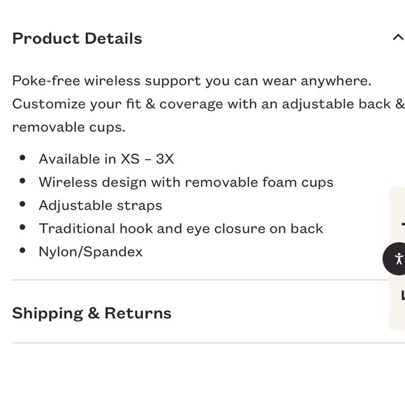 Form Seamless Adjustable Back Wireless Bra Black S - Picture 3 of 9